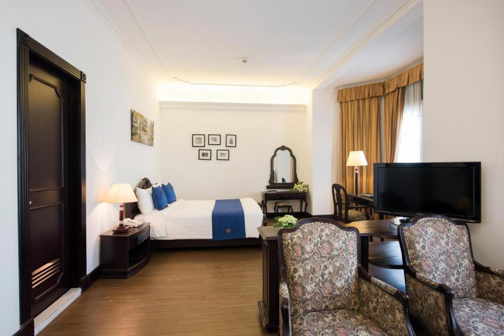 Hoa Binh Hotel Hanoi Exterior foto