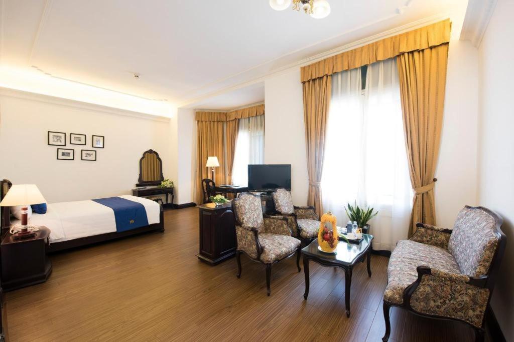 Hoa Binh Hotel Hanoi Exterior foto
